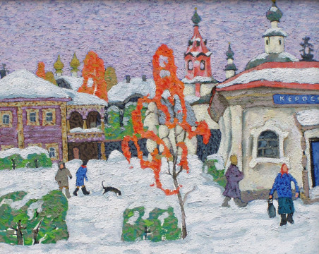 «Его всегда отличало стремление с необычной, сказочной стороны показать жизнь северной земли». Сегодня исполняется 85 лет художнику Юрию Петрову
